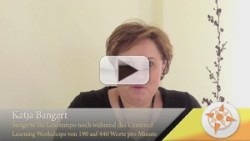 Videofeedback von Katja Bangert